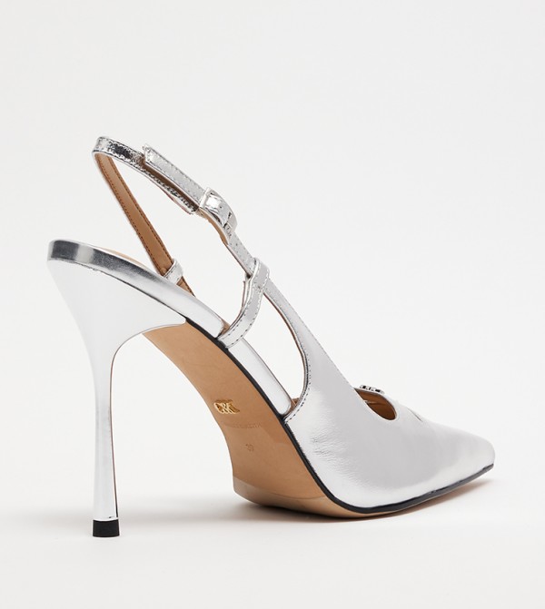 Charles & Keith Charles & Keith - Silver Pumps