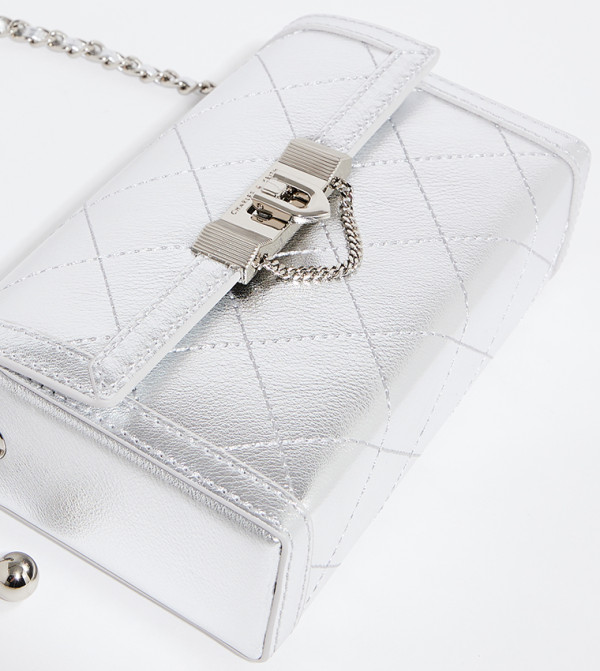 Charles & Keith  - Silver Clutches