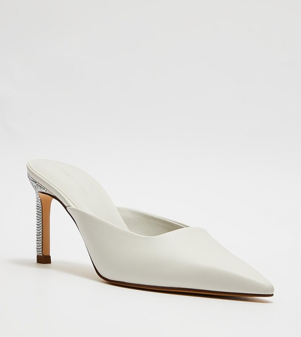 Charles & Keith  - White Pumps