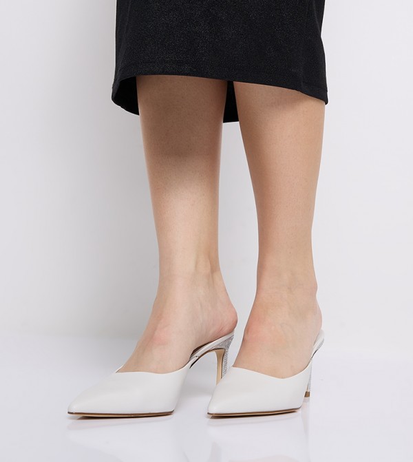 Charles & Keith  - White Pumps