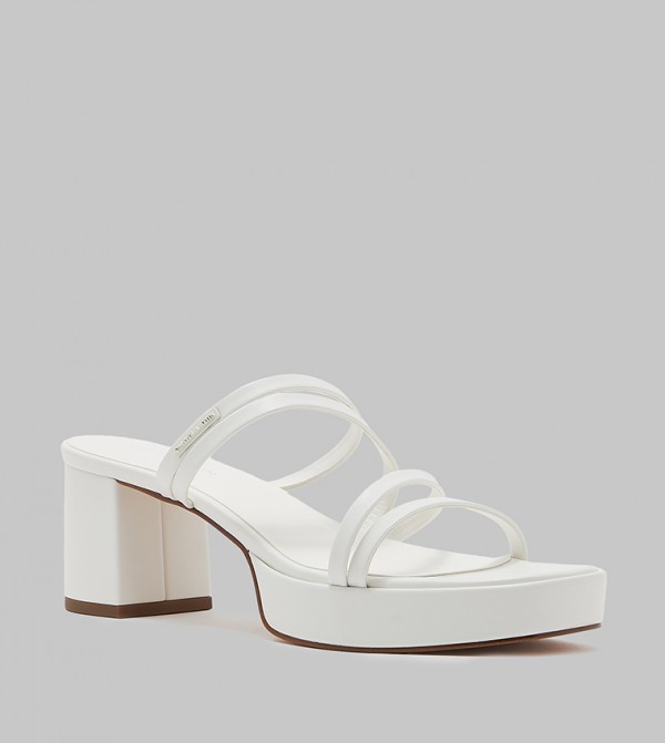 Charles & Keith Charles & Keith - White Heels
