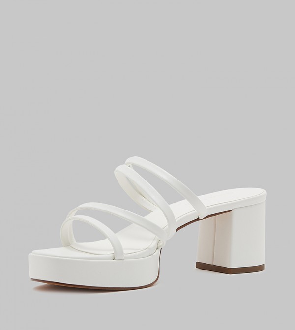 Charles & Keith Charles & Keith - White Heels