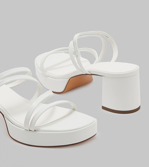 Charles & Keith Charles & Keith - White Heels