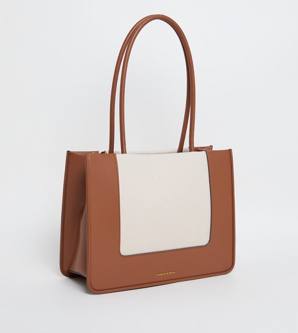 Charles & Keith  Bags - Tan Tote Bags
