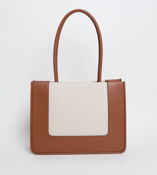 Charles & Keith  Bags - Tan Tote Bags
