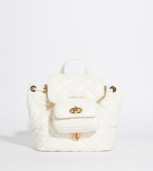 Charles & Keith  Backpacks - White Backpacks