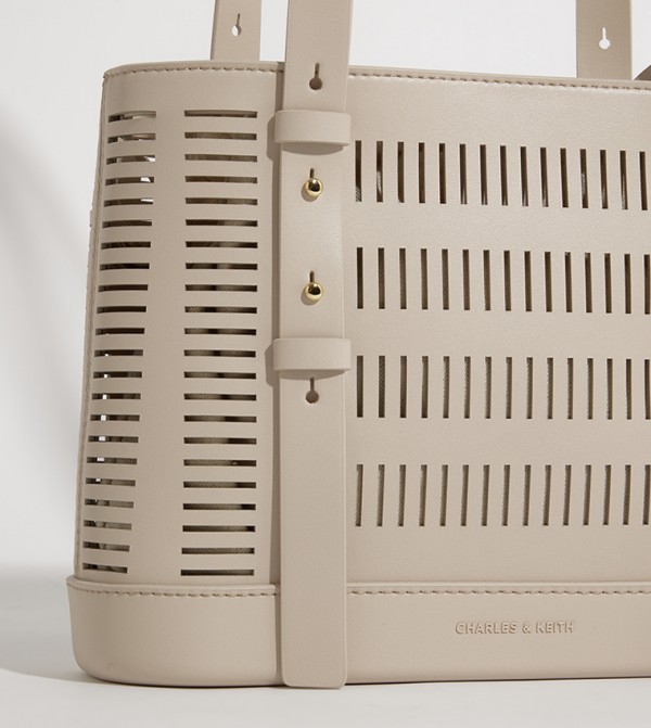 Charles & Keith  Bags - Beige Shoulder bags