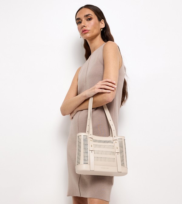 Charles & Keith  Bags - Beige Shoulder bags
