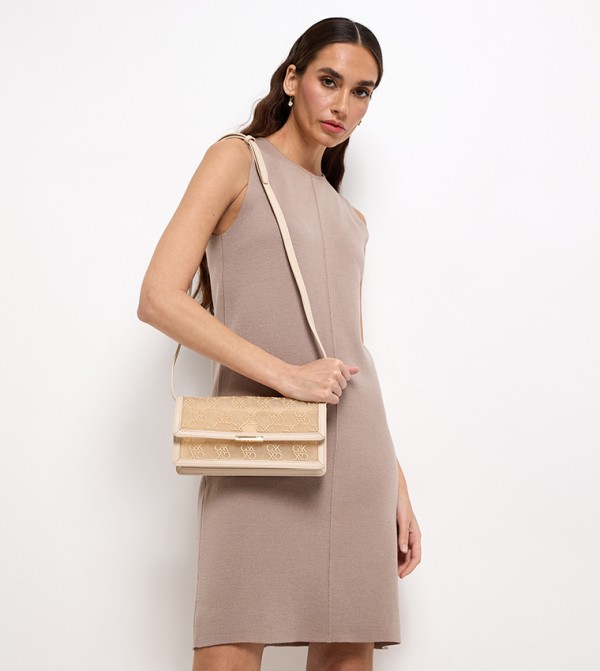 Charles & Keith Charles & Keith - Beige Cross Body Bags