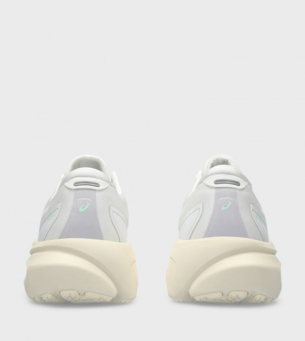 Asics  - White Running Shoes