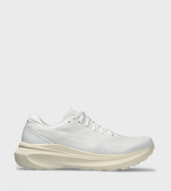 Asics  - White Running Shoes