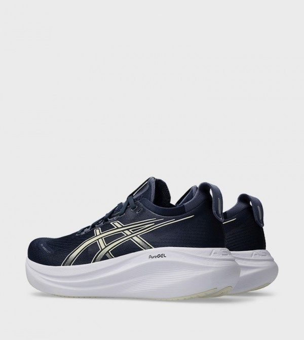 Asics  - Navy Running Shoes