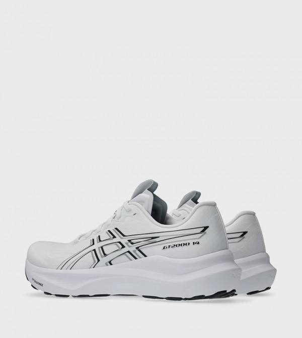 Asics  - White Running Shoes