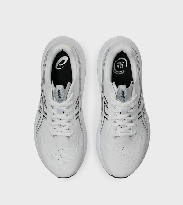 Asics  - White Running Shoes