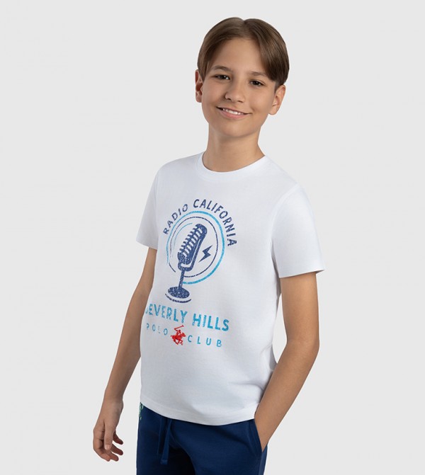Beverly Hills Polo Club  Topwear - White T-shirts