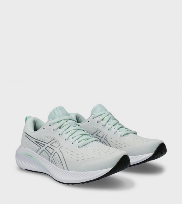Asics  - White Running Shoes