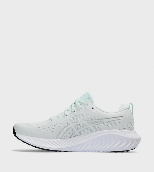 Asics  - White Running Shoes