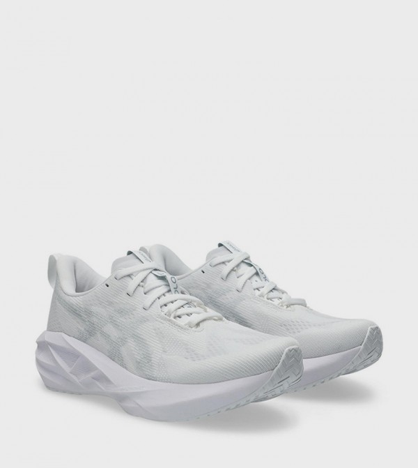 Asics  - White Running Shoes