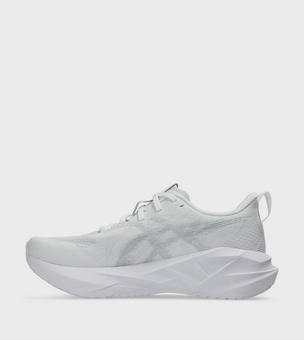 Asics  - White Running Shoes