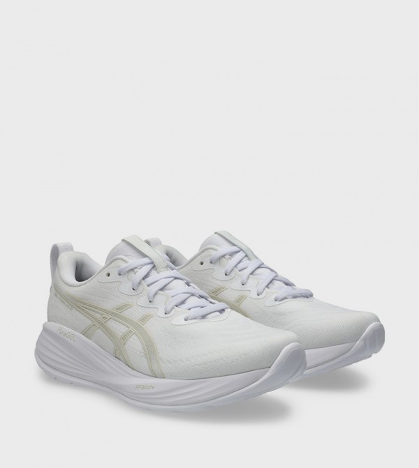 Asics  - White Running Shoes