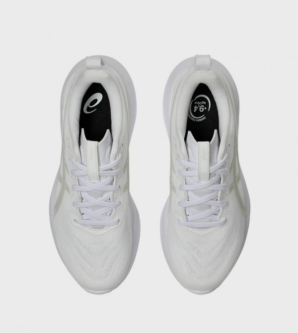 Asics  - White Running Shoes