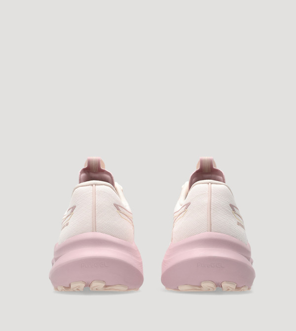 Asics  - Beige Running Shoes