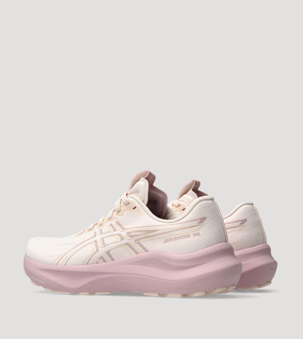 Asics  - Beige Running Shoes