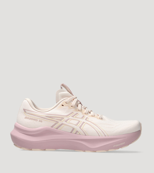 Asics  - Beige Running Shoes