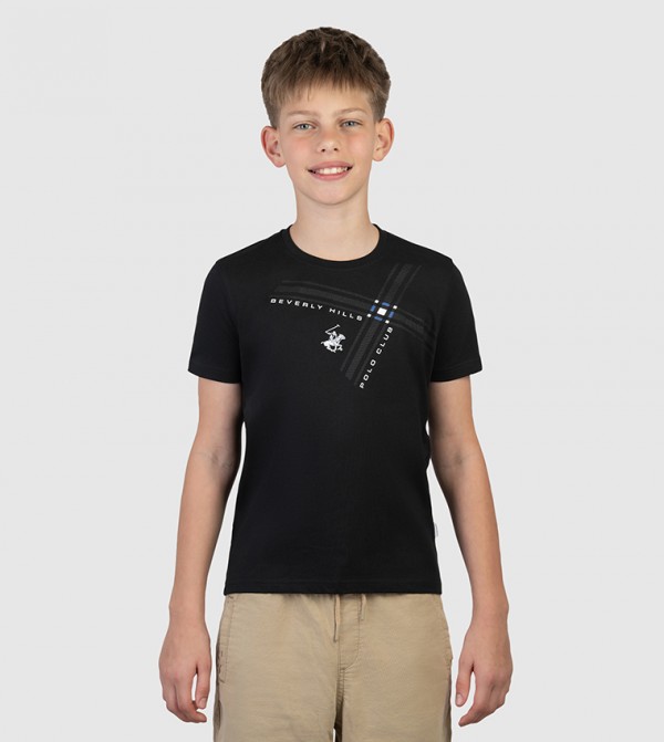 بيفرلي هيلز بولو كلوب  - أسود T-shirts