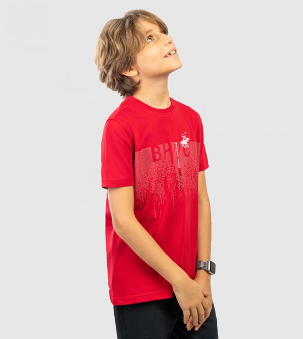 بيفرلي هيلز بولو كلوب  توبات   - أحمر T-shirts