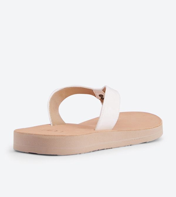 Ugg Ugg - White Flip Flops