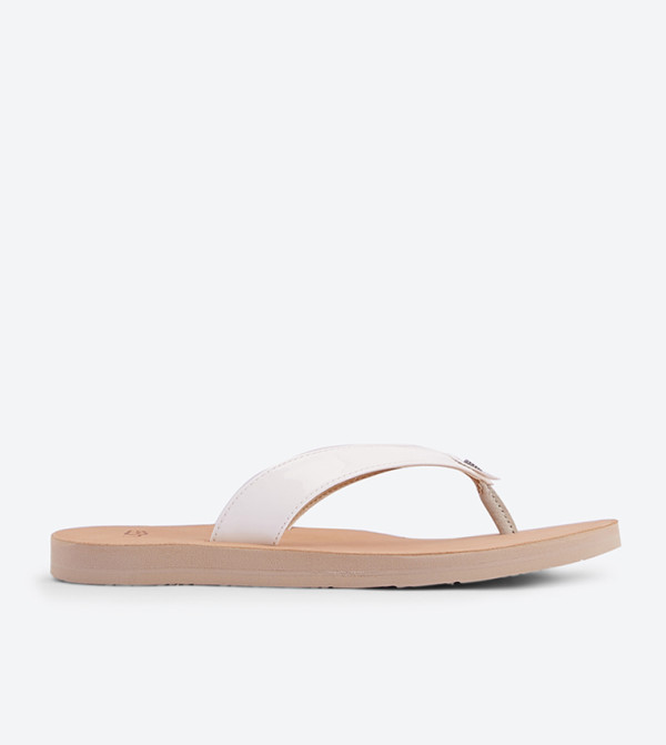 Ugg Ugg - White Flip Flops