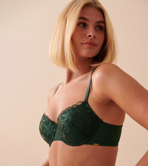 La Vie en Rose  Lingerie - Green Bras