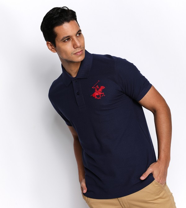 Beverly Hills Polo Club clothing-store - Blue Polo T-shirts
