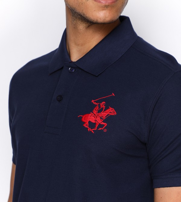Beverly Hills Polo Club clothing-store - Blue Polo T-shirts