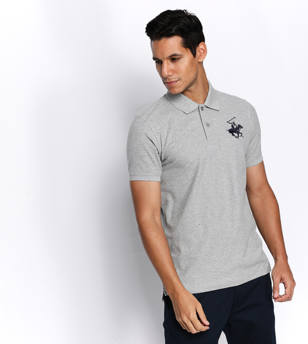 بيفرلي هيلز بولو كلوب all clothing - رمادي قمصان بولو