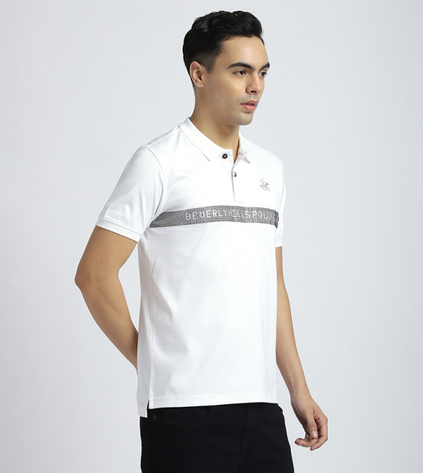 بيفرلي هيلز بولو كلوب ملابس - أبيض قمصان بولو