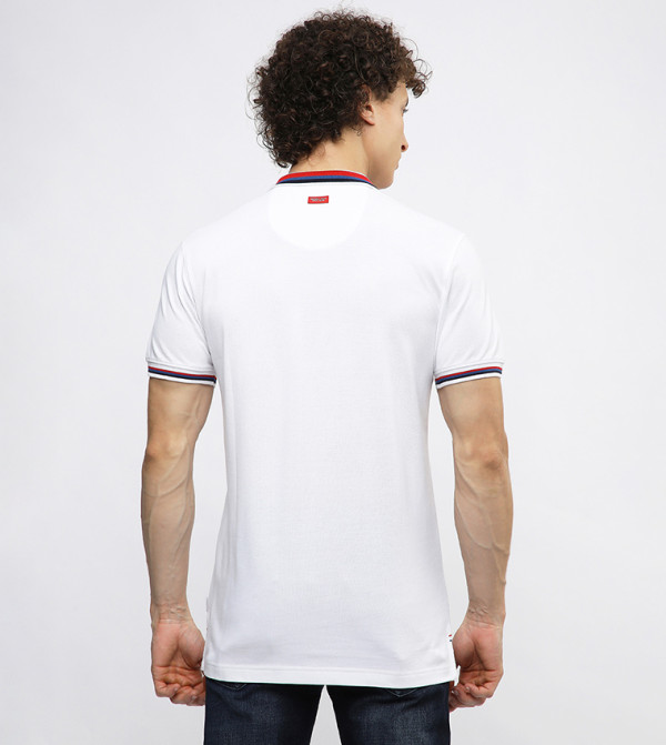 Beverly Hills Polo Club  Clothing - White Polo T-shirts