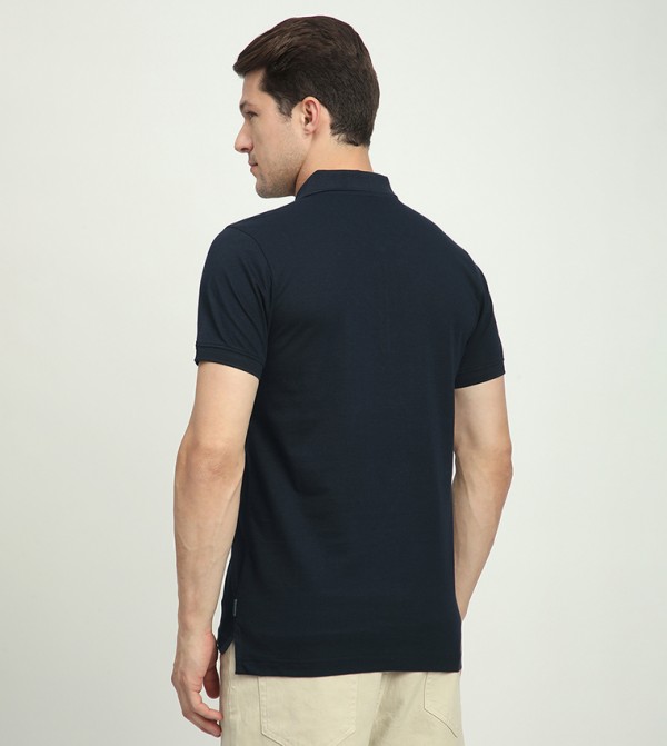 Beverly Hills Polo Club  Polo T-Shirts - Navy Polo T-shirts