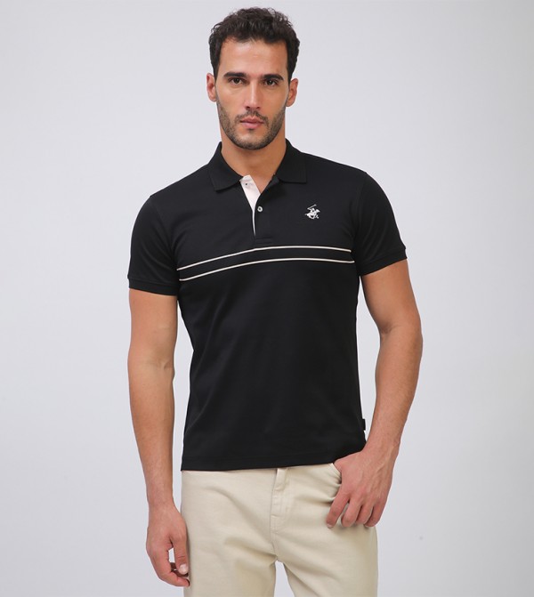 Beverly Hills Polo Club Beverly Hills Polo Club - Black Polo T-shirts