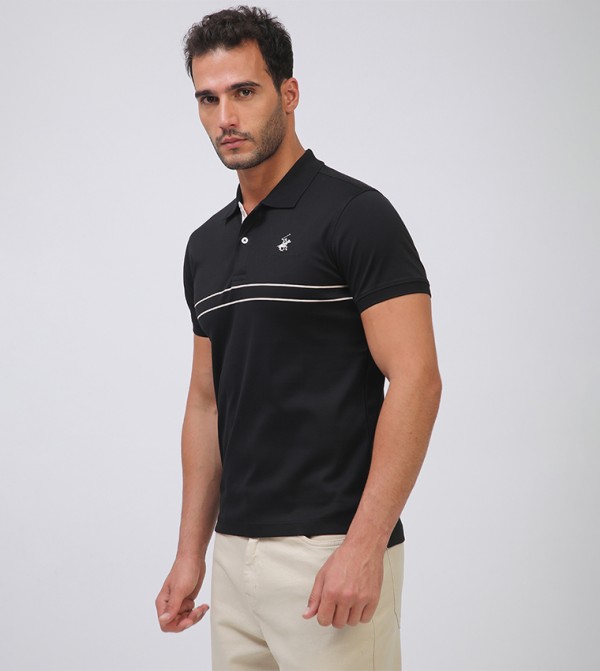 Beverly Hills Polo Club Beverly Hills Polo Club - Black Polo T-shirts
