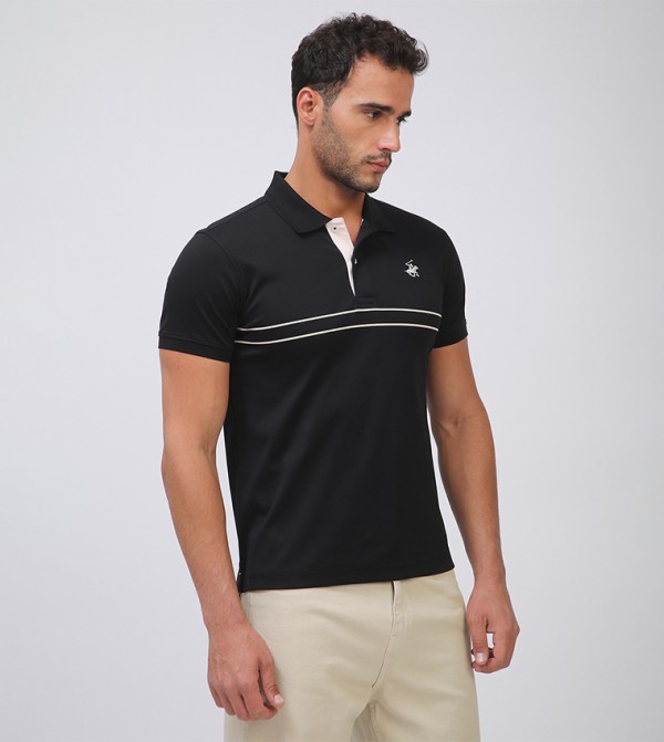 Beverly Hills Polo Club Beverly Hills Polo Club - Black Polo T-shirts