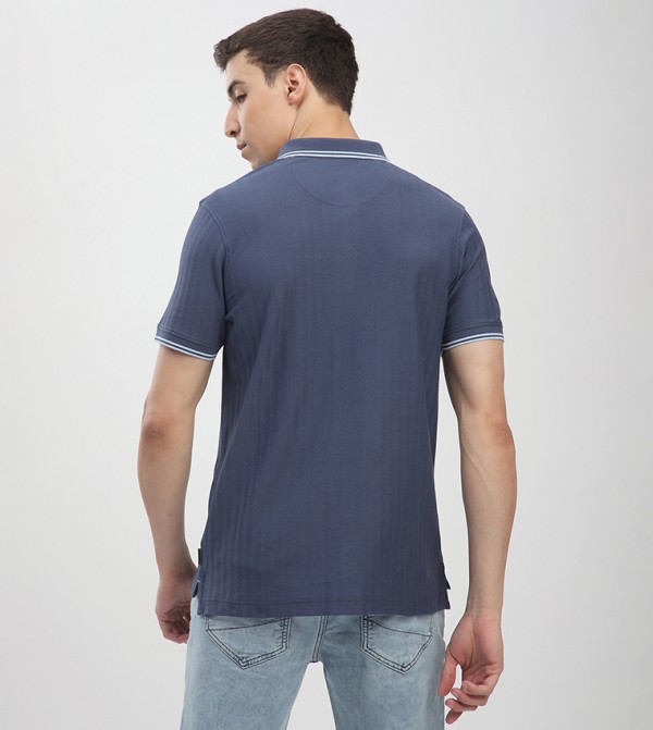 Beverly Hills Polo Club  - Blue Polo T-shirts