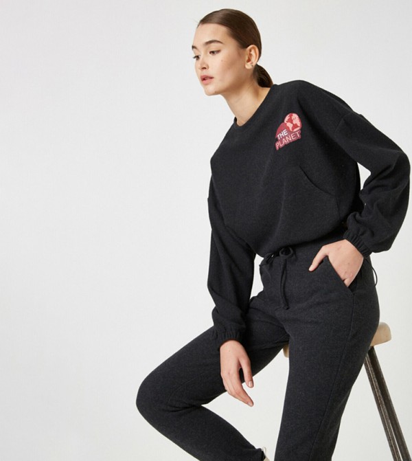 ترينديول ترينديول - أزرق Fashion Sweatshirt