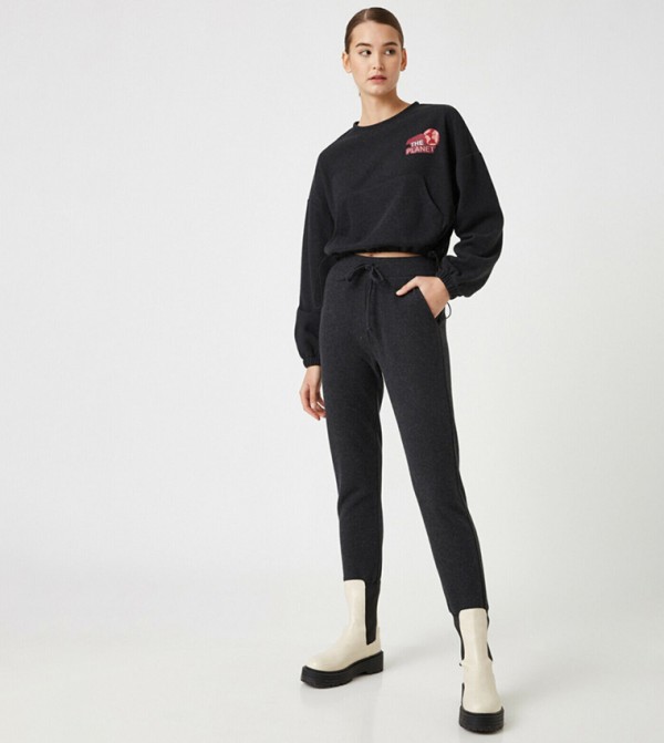 ترينديول ترينديول - أزرق Fashion Sweatshirt