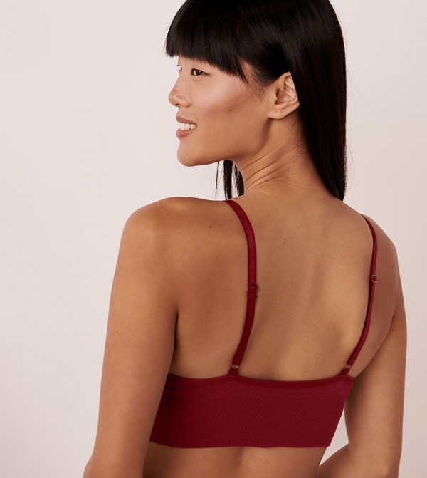 La Vie en Rose  Sportswear - Red Sports Bras