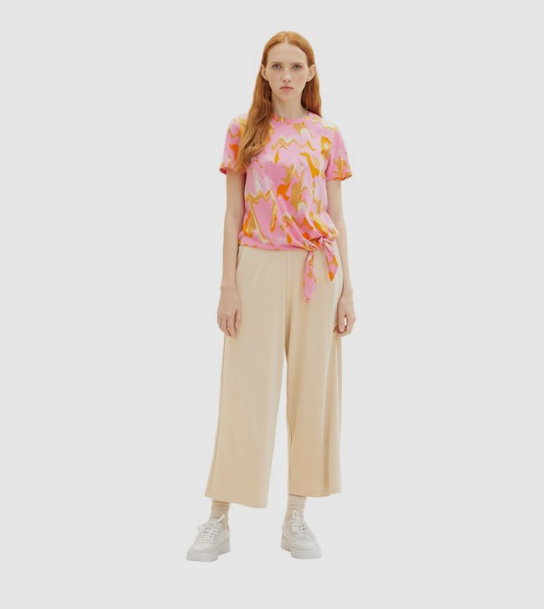 Tom Tailor Tom Tailor - Pink Casual T-Shirts