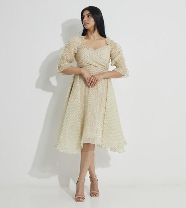 Much More  - Gold Party Dresses