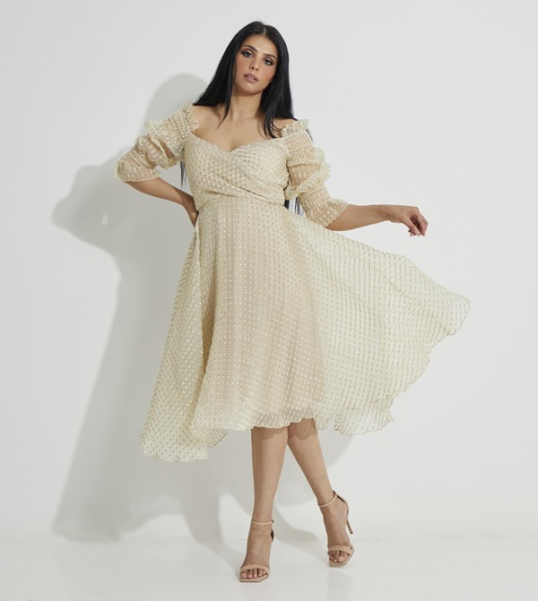 Much More  - Gold Party Dresses