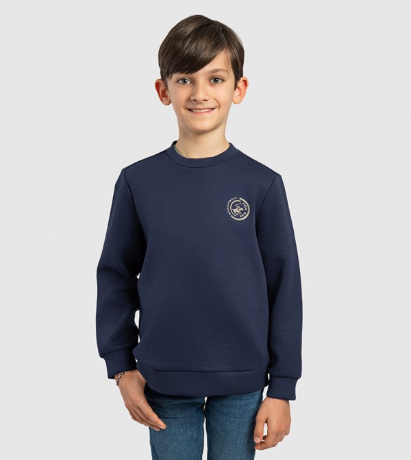 Beverly Hills Polo Club  Clothing - Navy Sweatshirts